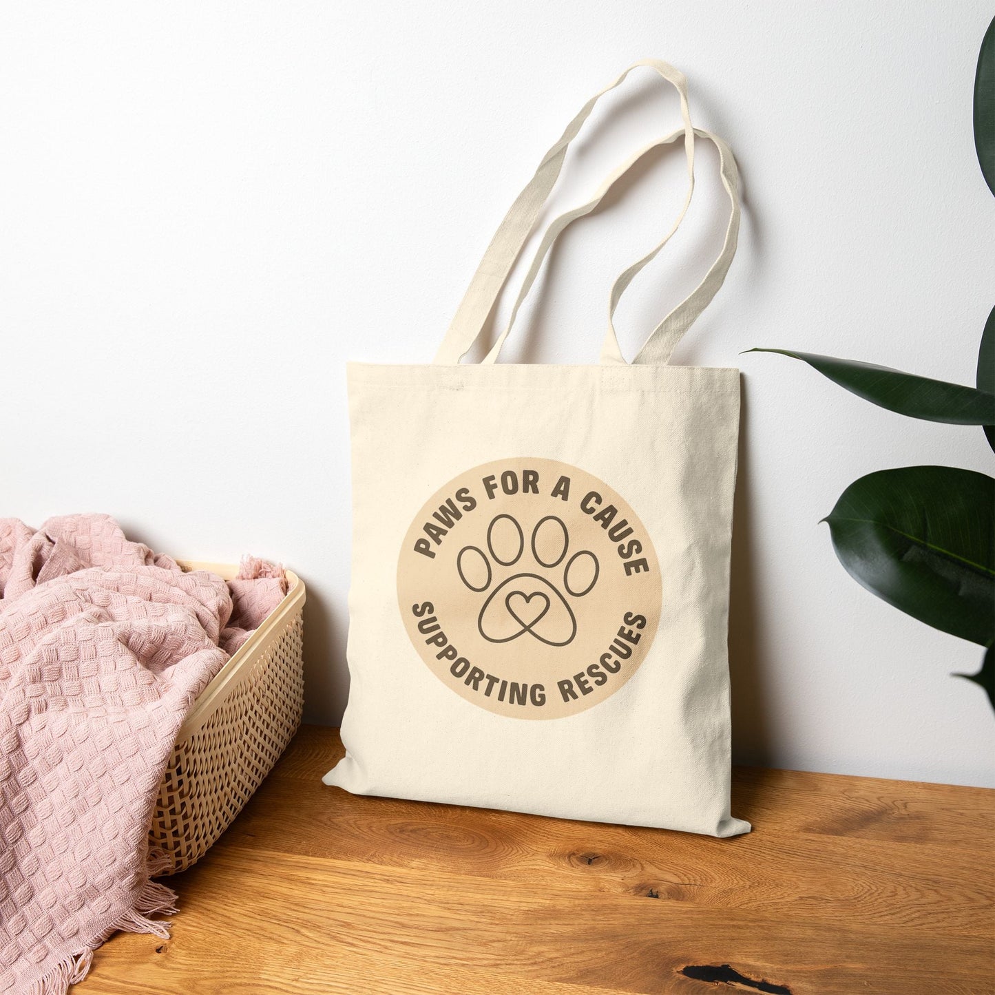 Paws for a Cause Tote Bag