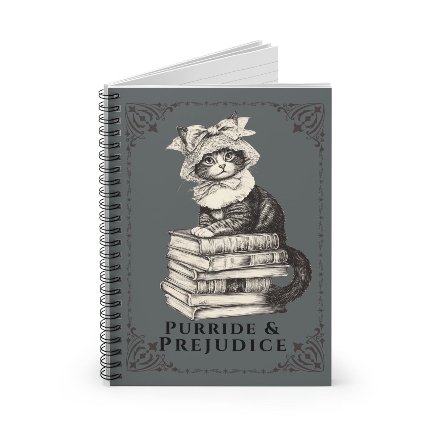 Jane Austen Cat Notebook