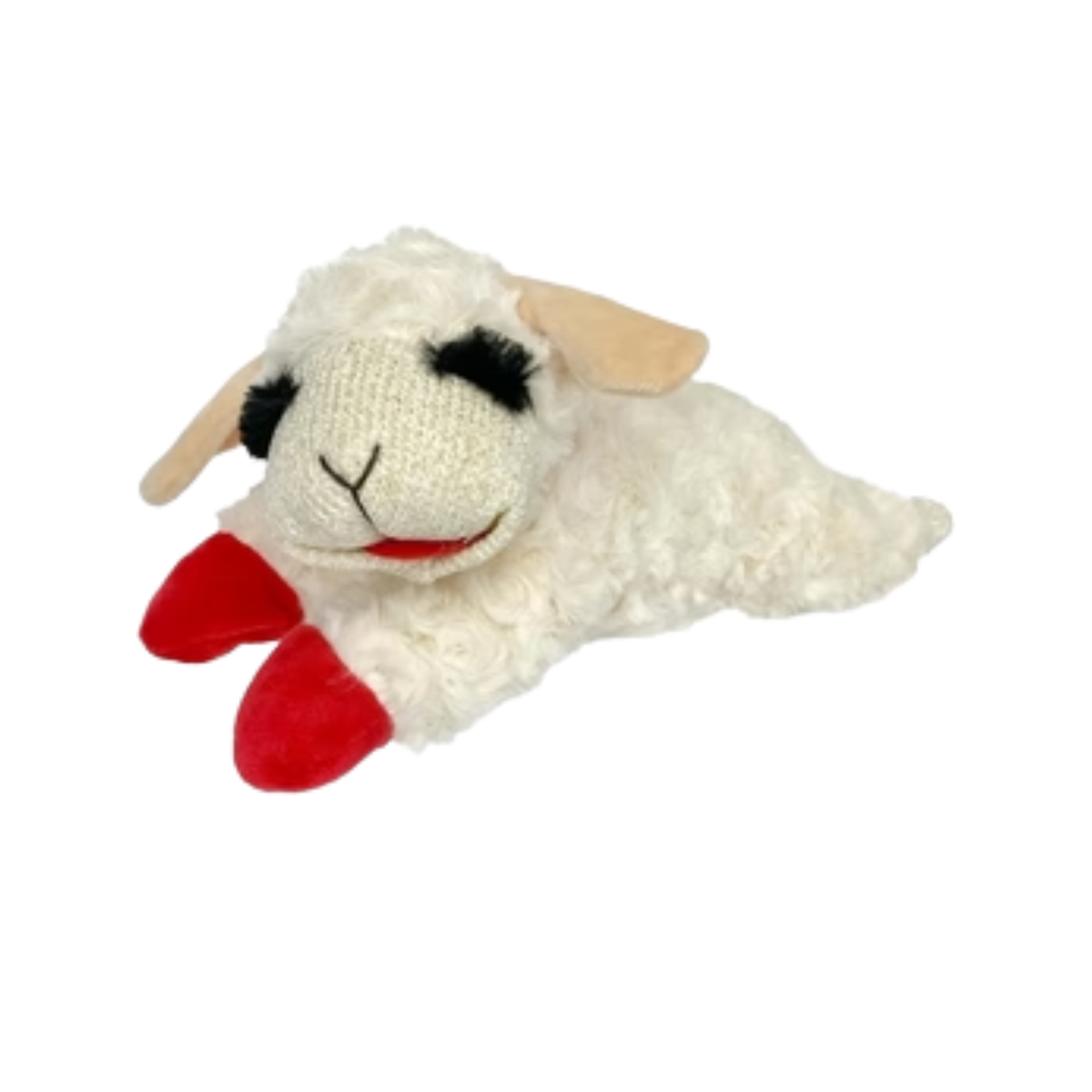 Multipet Lamb Chop Plush Dog Toy – 10" - Novel Paws