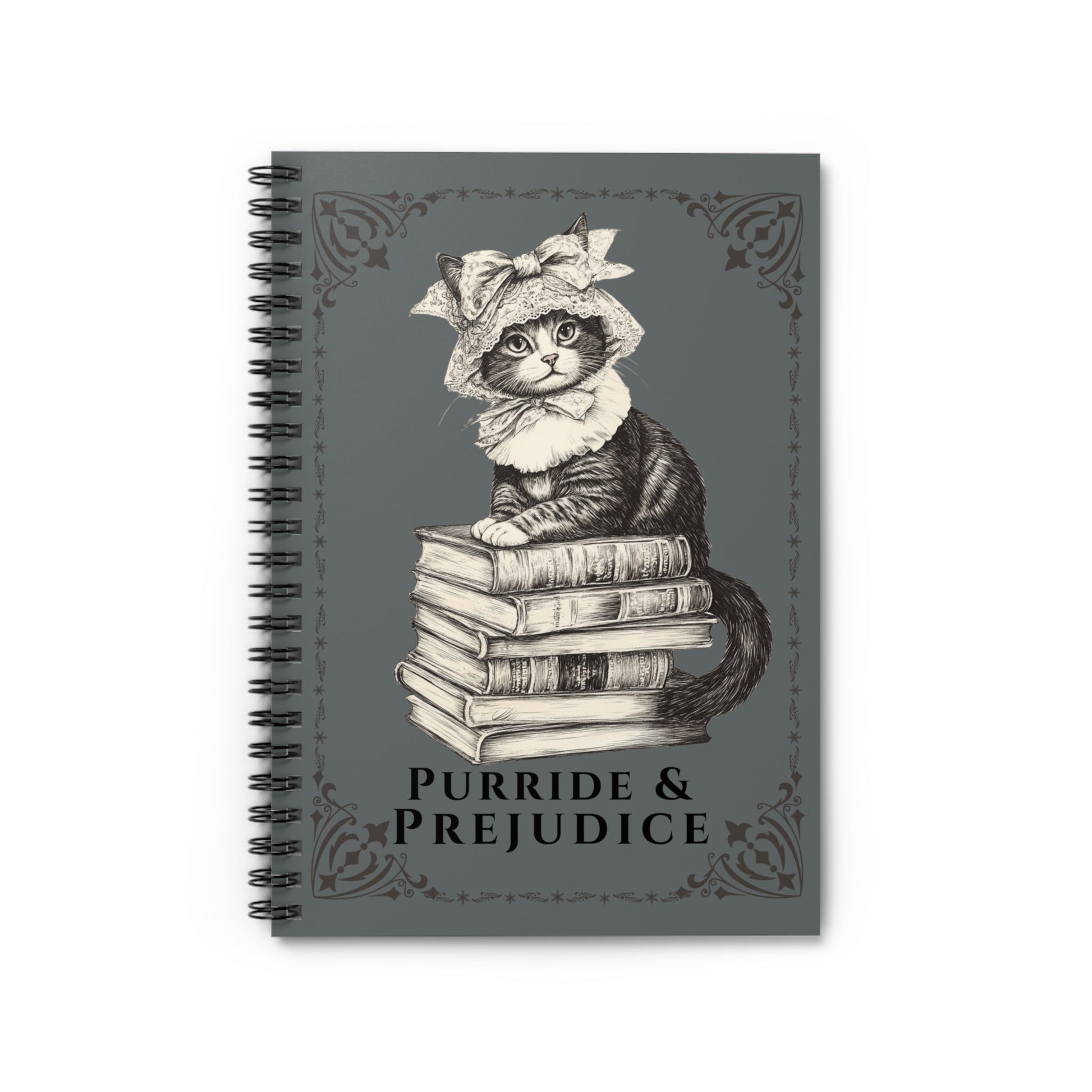 Jane Austen Cat Notebook – Purride & Prejudice Journal