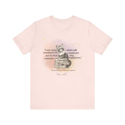 Elizabeth Bennet Cat T-Shirt 
