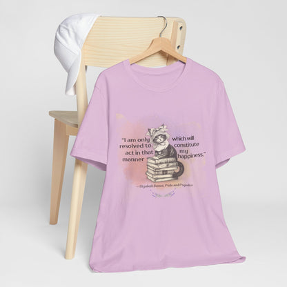 Elizabeth Bennet Cat T-Shirt 