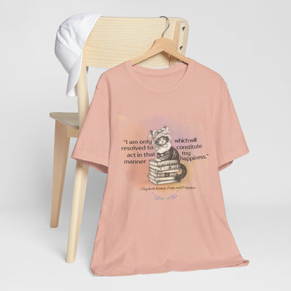 Elizabeth Bennet Cat T-Shirt 