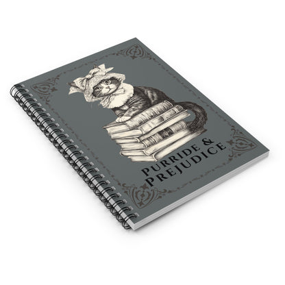 Jane Austen Cat Notebook 