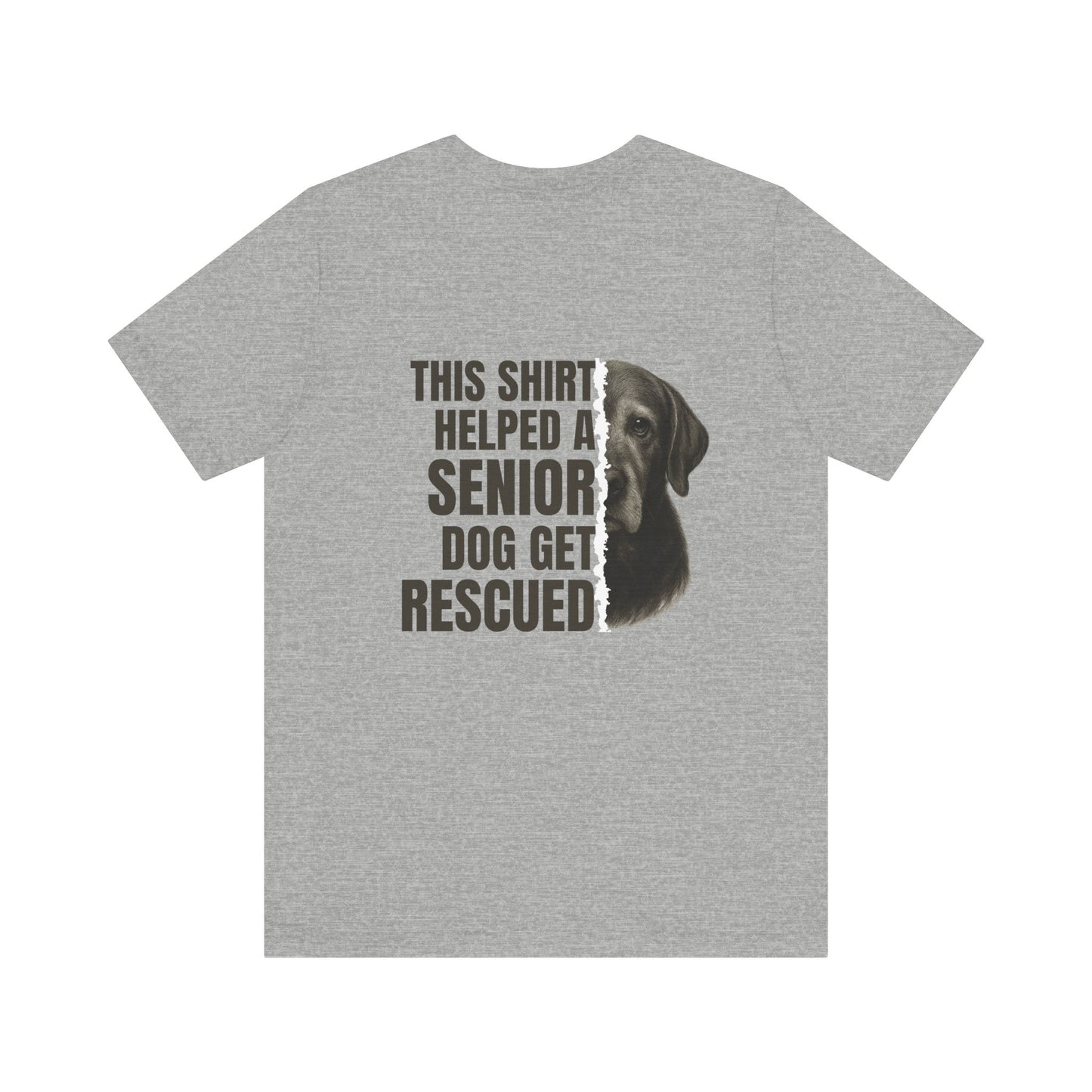 Senior Dog Rescue Shirt - Novel Paws