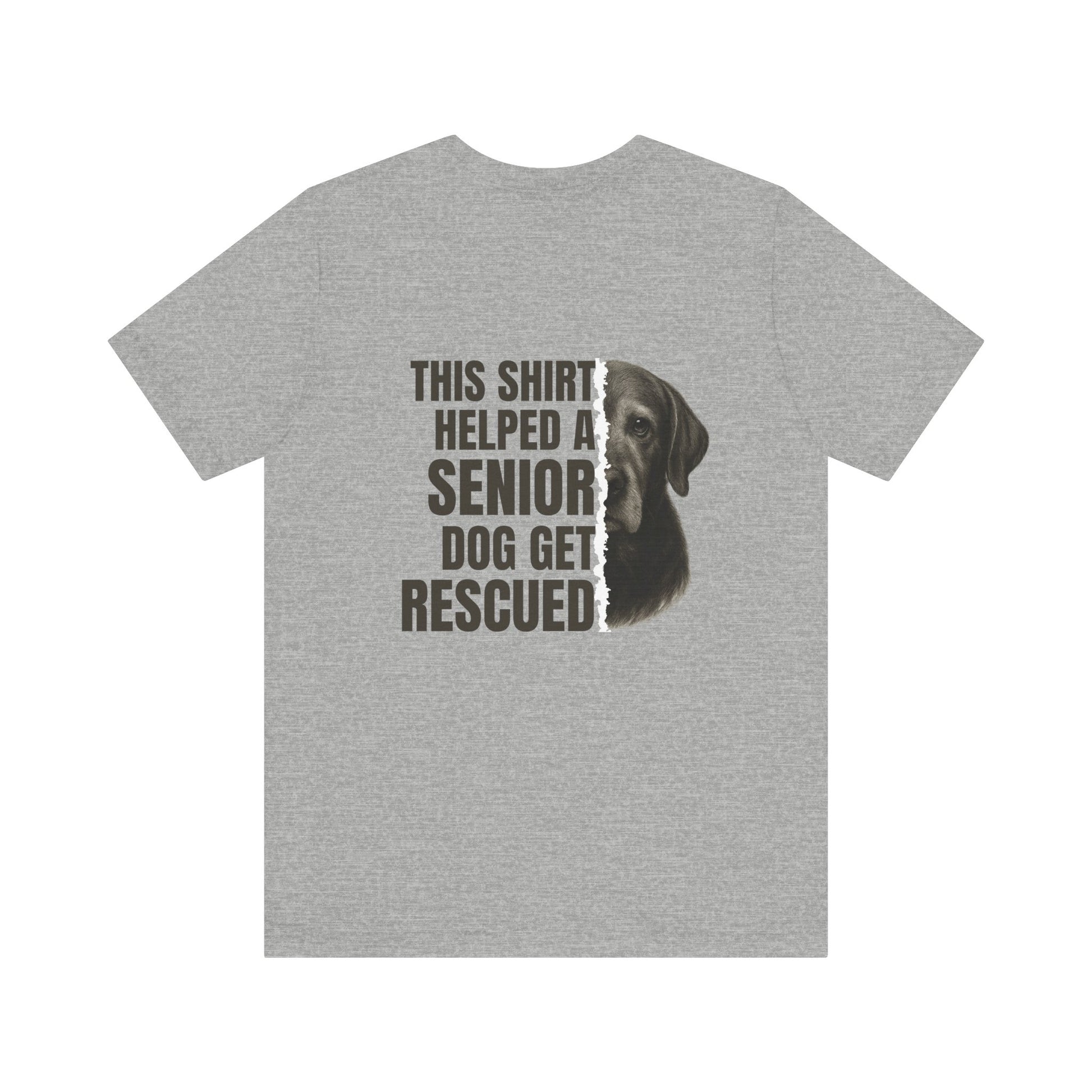 Senior Dog Rescue Shirt - Novel Paws