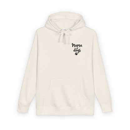 Mama of Dogs Embroidered Hoodie for Dog Moms – Cozy Pullover Sweatshirt