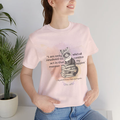 Elizabeth Bennet Cat T-Shirt 