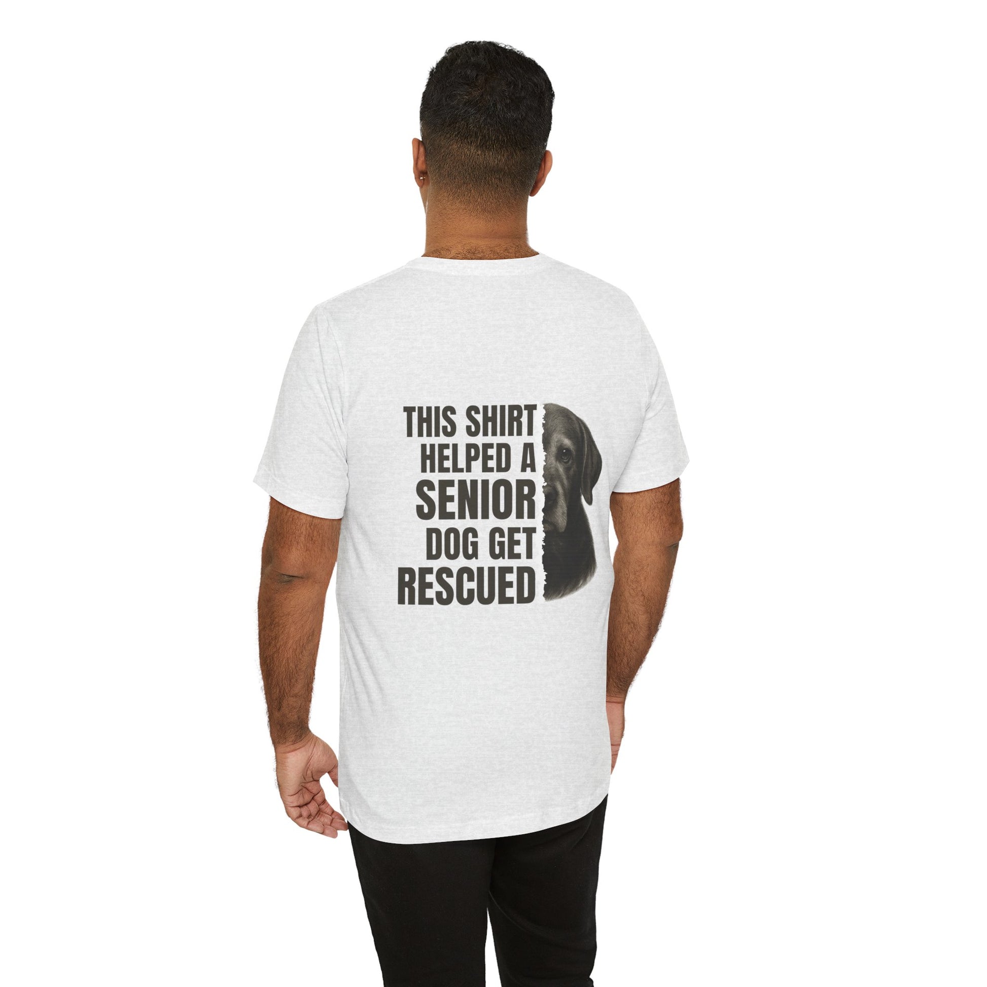 Senior Dog Rescue Shirt – Pause for a Cause Charity Tee