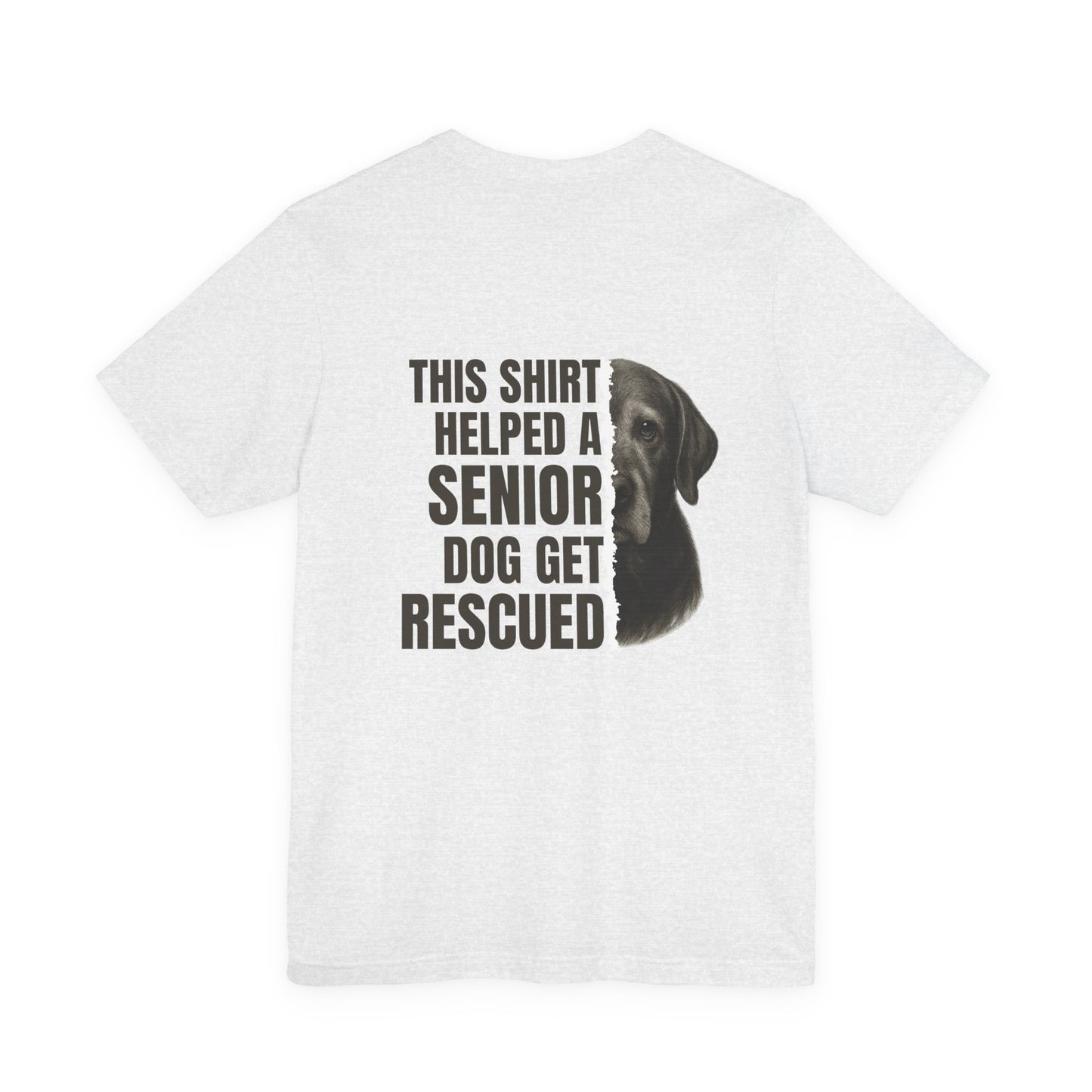 Senior Dog Rescue Shirt – Pause for a Cause Charity Tee