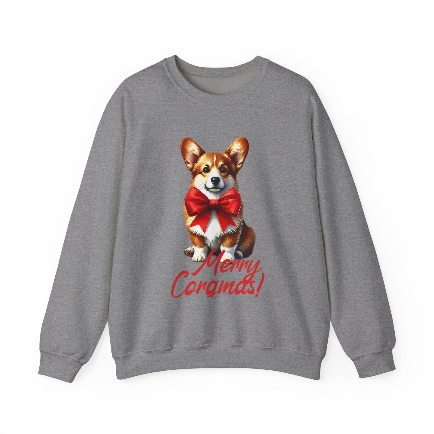 Christmas Corgi Sweatshirt - Unisex Heavy Blend™ Crewneck