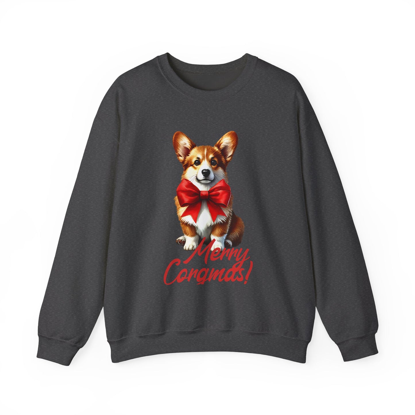 Christmas Corgi Sweatshirt - Unisex Heavy Blend™ Crewneck