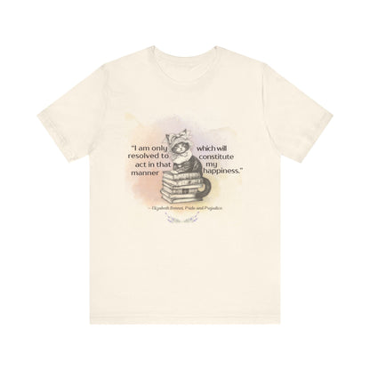 Elizabeth Bennet Cat T-Shirt 