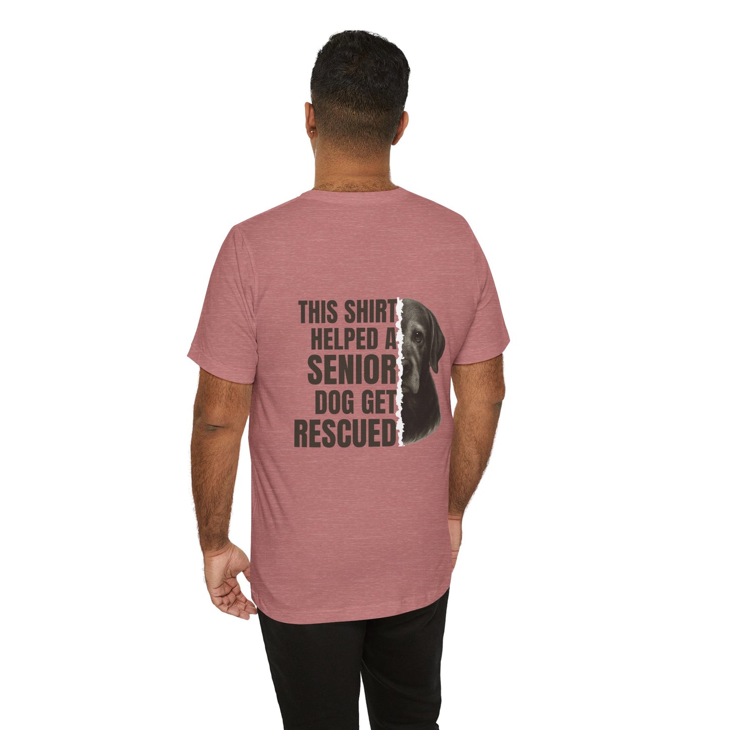 Senior Dog Rescue Shirt – Pause for a Cause Charity Tee