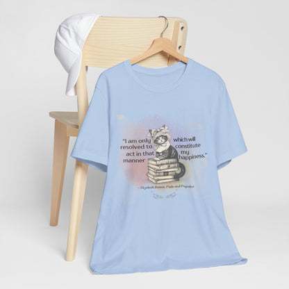 Elizabeth Bennet Cat T-Shirt 