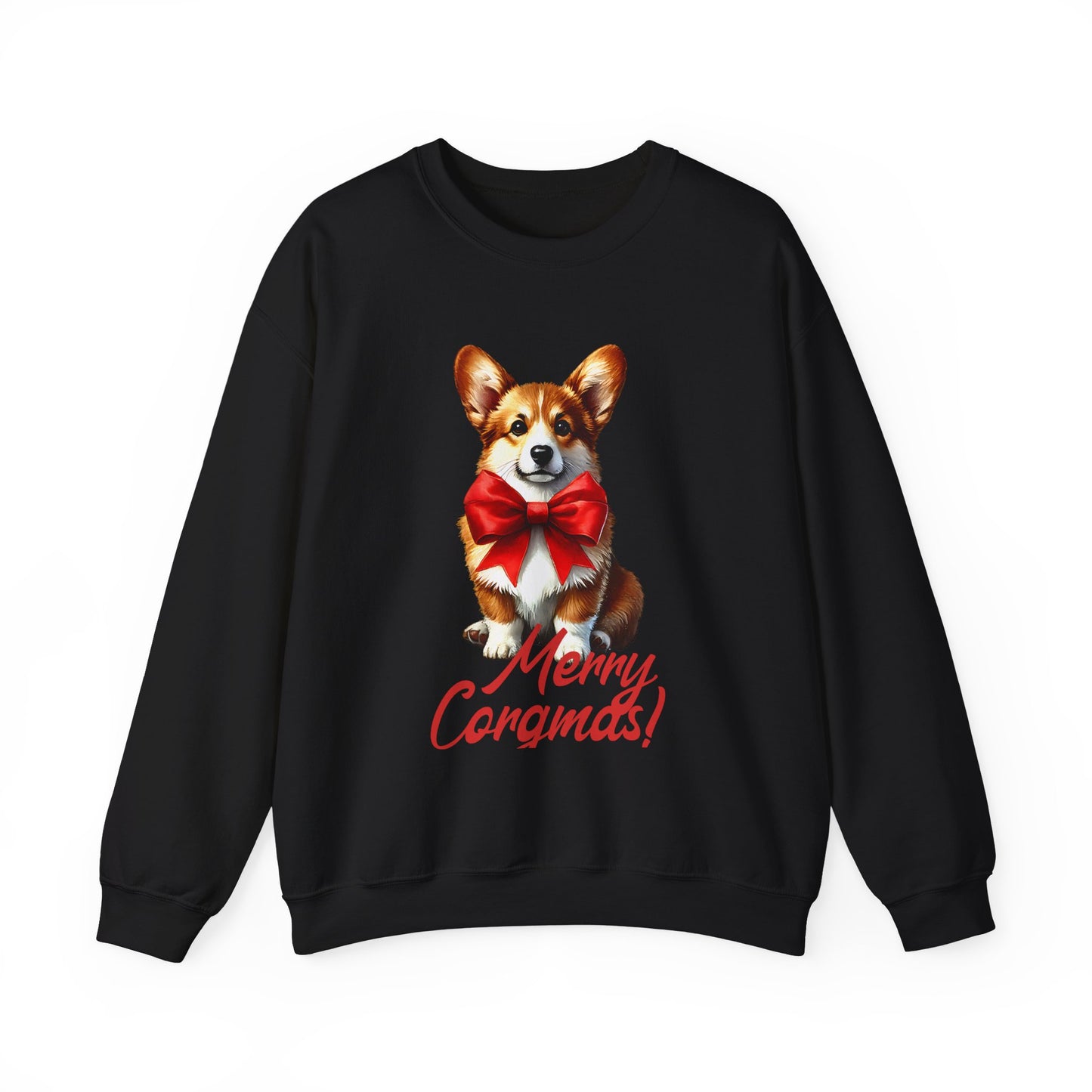 Christmas Corgi Sweatshirt - Unisex Heavy Blend™ Crewneck