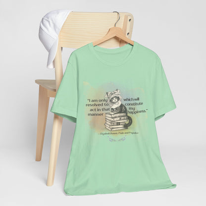 Elizabeth Bennet Cat T-Shirt 
