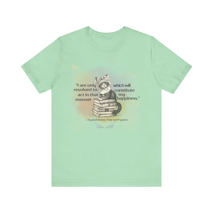 Elizabeth Bennet Cat T-Shirt 