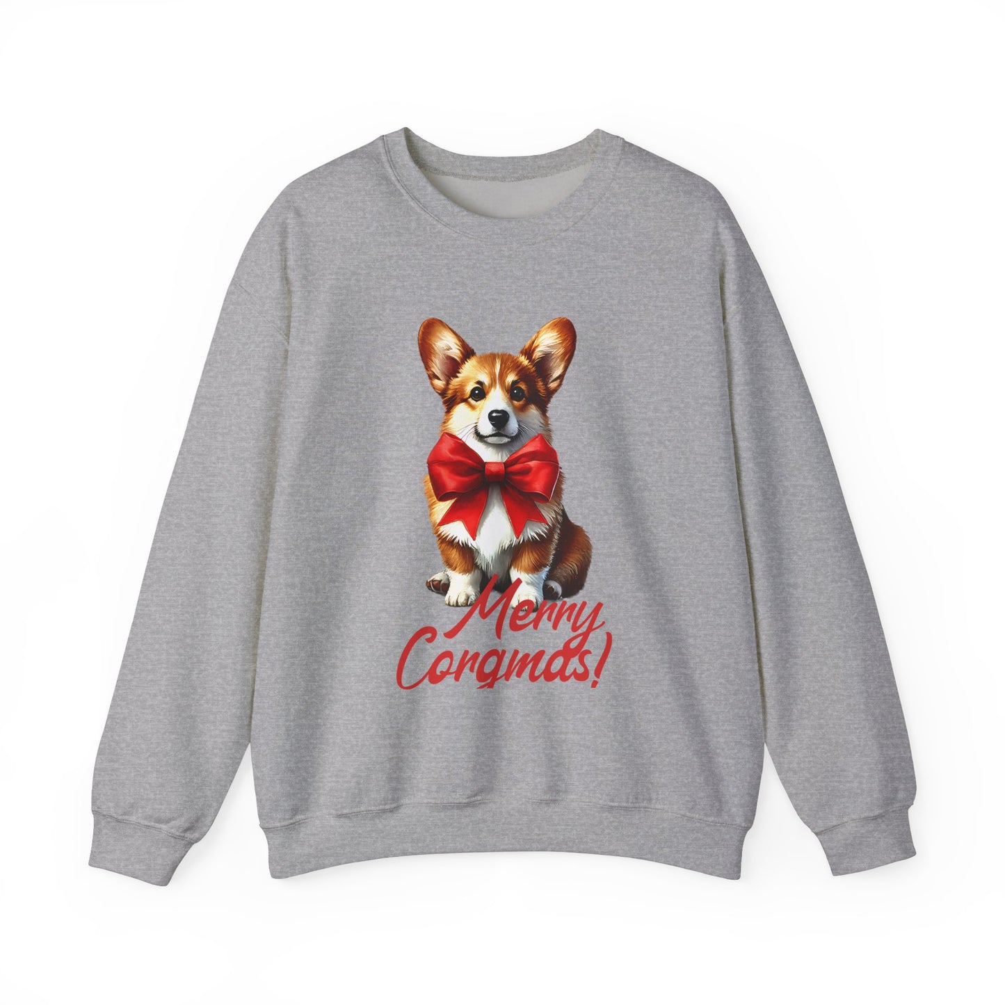 Christmas Corgi Sweatshirt - Unisex Heavy Blend™ Crewneck