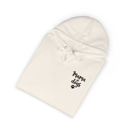 Mama of Dogs Embroidered Hoodie for Dog Moms – Cozy Pullover Sweatshirt