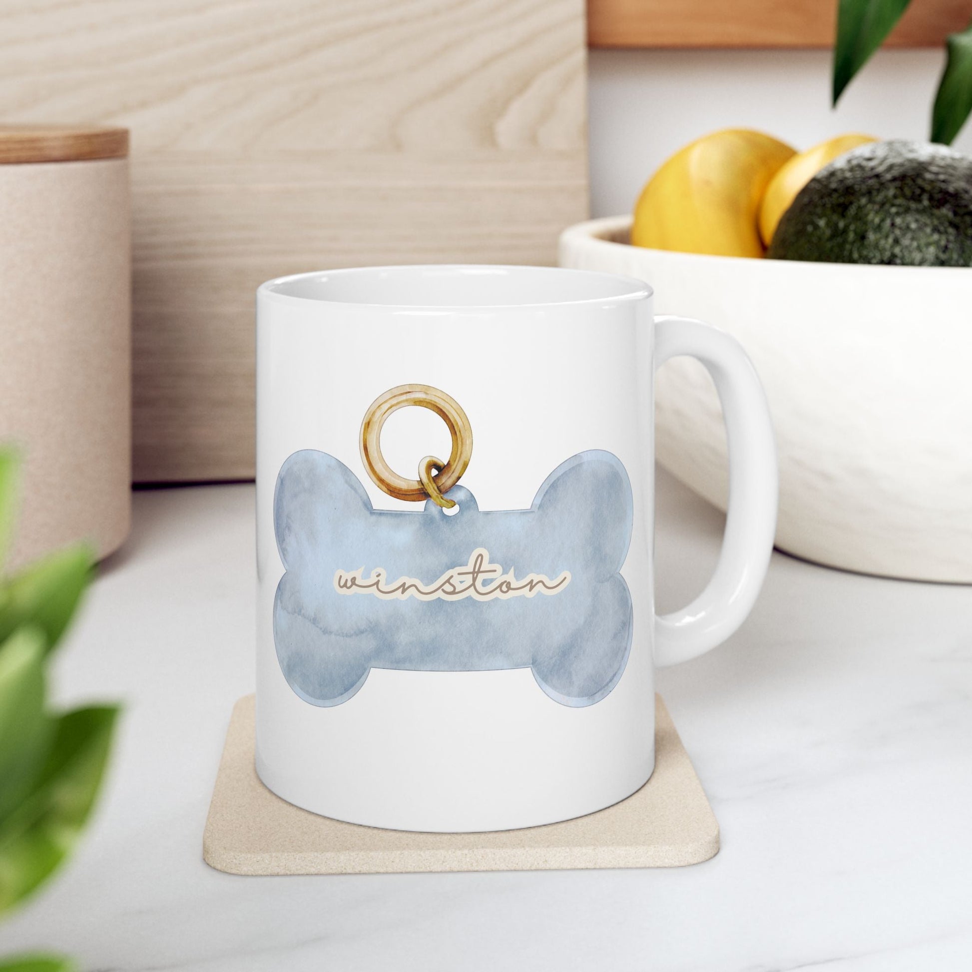 Personalized French Bulldog Mug 
