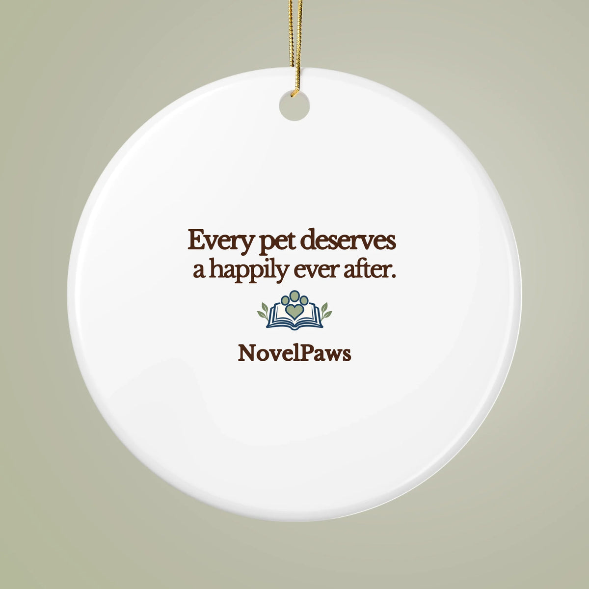 Once Upon a Paw - Personalized Ornament