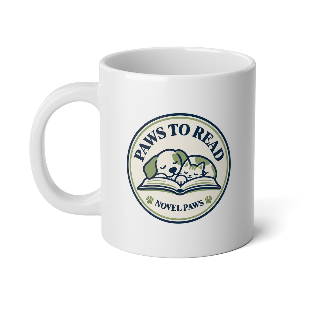 Paws to Read Mug – Sip. Stay. Read. | 20 oz