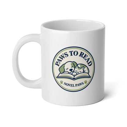 Paws to Read Mug – Sip. Stay. Read. | 20 oz