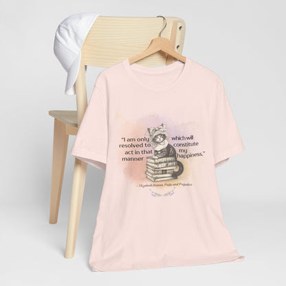 Elizabeth Bennet Cat T-Shirt 