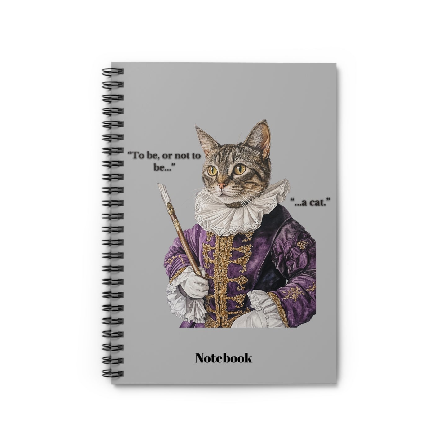 Shakespeare Cat Notebook