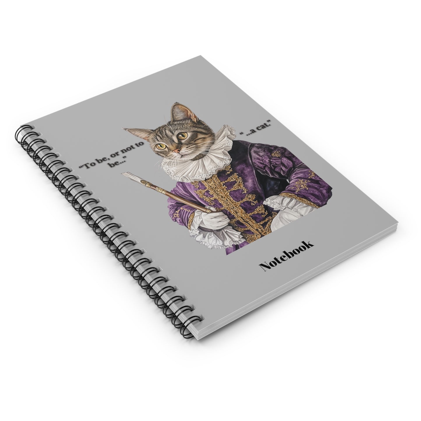 Shakespeare Cat Notebook