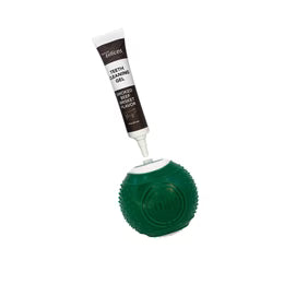 KONG Dental Ball Dog Chew Toy (Medium) + Dental Gel - Novel Paws