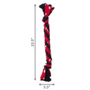 KONG Signature Rope Dual Knot Dog Toy 20" - Novel Paws