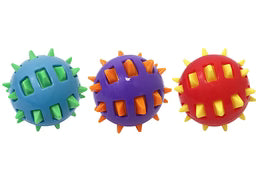 Multipet Spike TPR Ball Dog Chew Toy 4.5"
