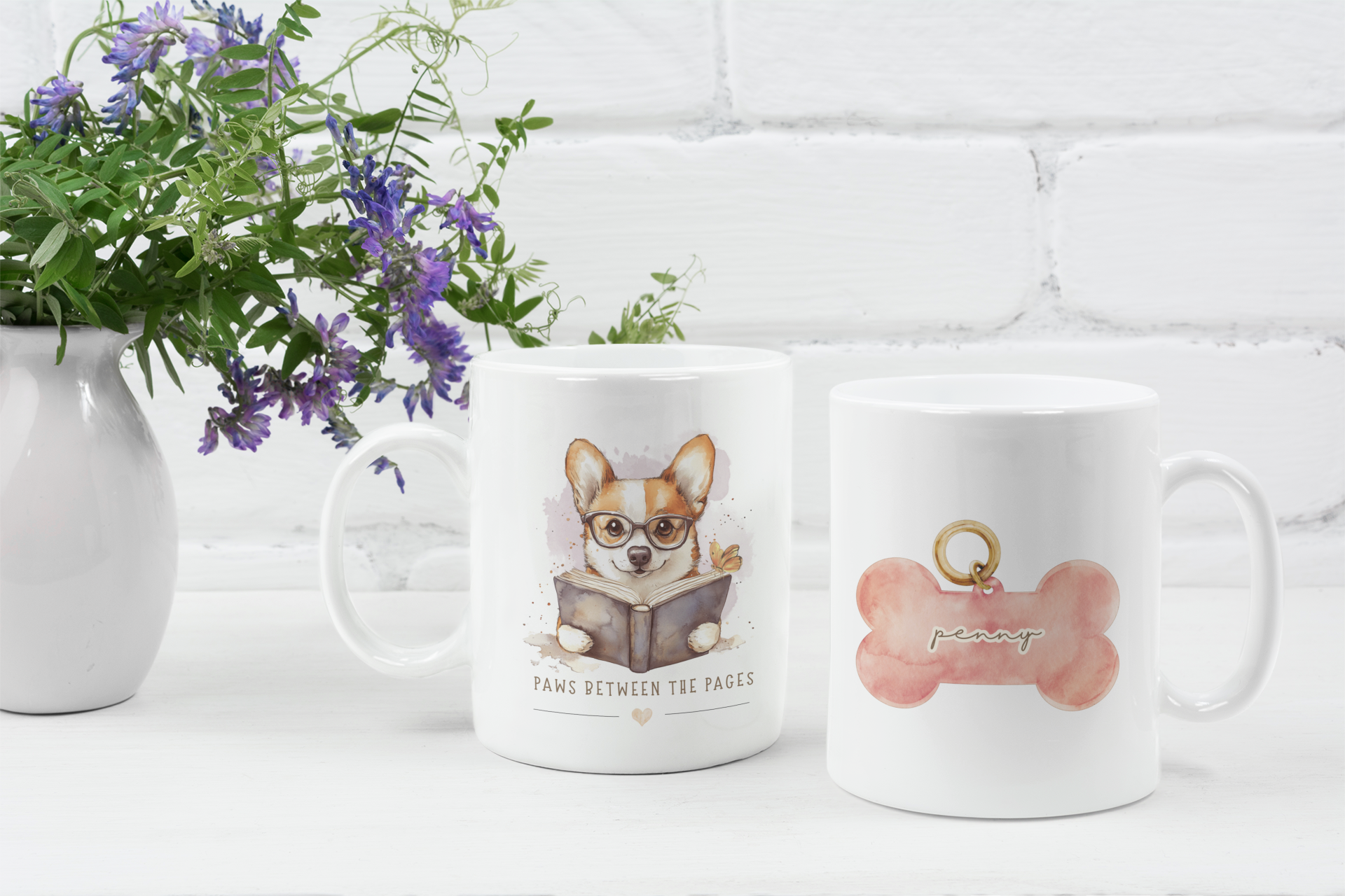 Personalized Corgi Mug